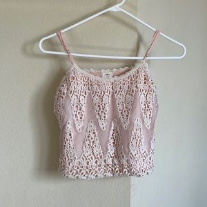Anthropologie crop tank